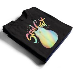 Disney mens Classic Disney Pixar Soul Cat Gradient T Shirt, Black, Small US T Shirt - Dream Art Europa