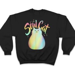 Disney mens Classic Disney Pixar Soul Cat Gradient T Shirt, Black, Small US T Shirt - Dream Art Europa