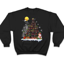 Doberman Pinscher Dog Lover Matching Santa Christmas Tree T Shirt - Dream Art Europa