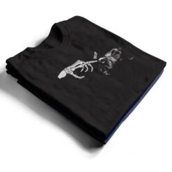 Dog Black Lover Skeleton Hand Boop Funny Halloween T Shirt - Dream Art Europa