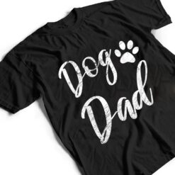 Dog Dad - Vintage Distressed Design - Funny Dog Paw T Shirt - Dream Art Europa