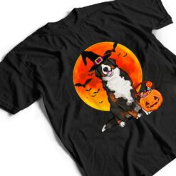 Dog Halloween Bernese Mountain Dog Jack O Lantern Pumpkin T Shirt - Dream Art Europa