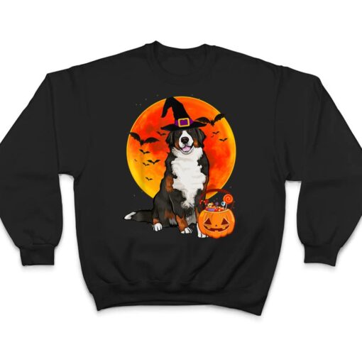 Dog Halloween Bernese Mountain Dog Jack O Lantern Pumpkin T Shirt