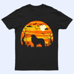 Dog Halloween Great Pyrenees Dog Jack O Lantern Pumpkin T Shirt