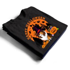 Dog Halloween sheltie Dog Scary Pumpkin T Shirt - Dream Art Europa