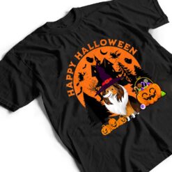 Dog Halloween sheltie Dog Scary Pumpkin T Shirt - Dream Art Europa