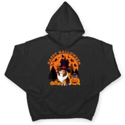 Dog Halloween sheltie Dog Scary Pumpkin T Shirt - Dream Art Europa