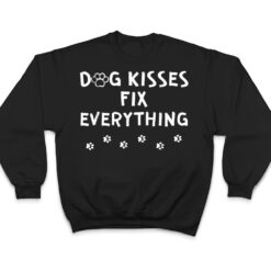 Dog Kisses Fix Everything Funny Cute Dog Lover T Shirt - Dream Art Europa