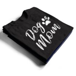 Dog Mom - Vintage Distressed Design - Funny Dog Paw T Shirt - Dream Art Europa