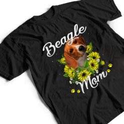 Dog Mom Mother's Day Gift Sunflower Beagle Mom T Shirt - Dream Art Europa