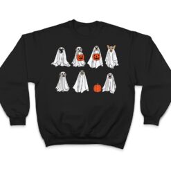 Dog Treat Or Treating Pajamas Jackolantern Ghost Halloween Ver 2 T Shirt - Dream Art Europa