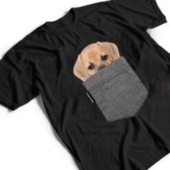 Dog in Your Pocket Puggle T Shirt - Dream Art Europa