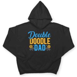 Double Doodle Dad Funny Dog Lovers T Shirt - Dream Art Europa