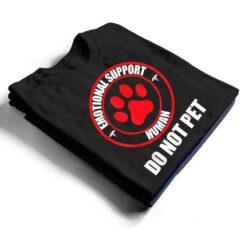 Emotional Support Human Do Not Pet Funny Dog Lover Gifts T Shirt - Dream Art Europa