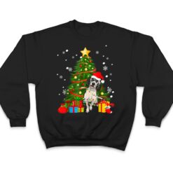 English Setter Santa Christmas Tree Light Pajama Dog Xmas T Shirt - Dream Art Europa