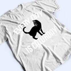 Every Day is Caturday black cat art cat people Premium T Shirt - Dream Art Europa