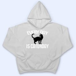 Every Day is Caturday black cat art cat people Premium T Shirt - Dream Art Europa