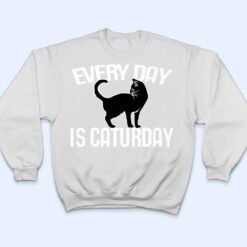 Every Day is Caturday black cat art cat people Premium T Shirt - Dream Art Europa