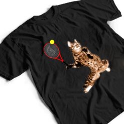 FUNNY TENNIS GAME T-SHIRT FUNNY CAT RACKET FOR MEN WOMEN T Shirt - Dream Art Europa