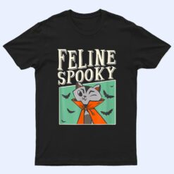 Feline Spooky Halloween Cat Owner Costume T Shirt
