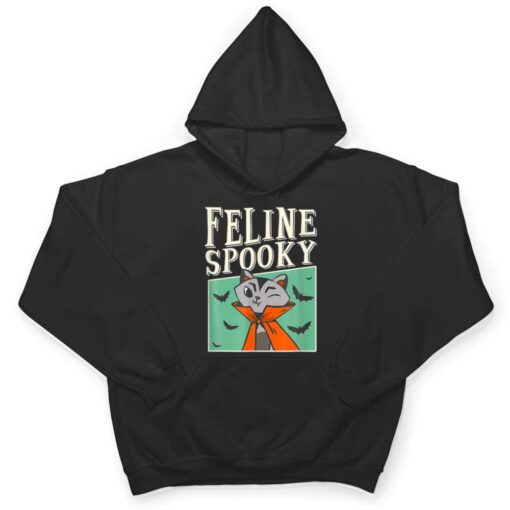 Feline Spooky Halloween Cat Owner Costume T Shirt