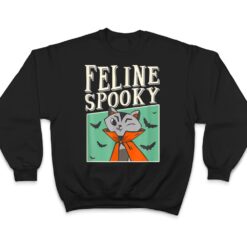 Feline Spooky Halloween Cat Owner Costume T Shirt - Dream Art Europa