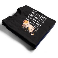 Feral Lives Matter Rescue Cat Adoption Cat Rescuer Ver 1 T Shirt - Dream Art Europa