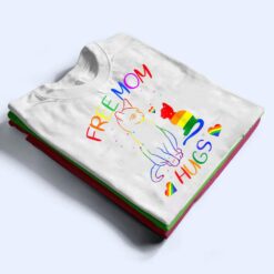 Free Mom Hugs LGBT Cat Gay Pride Rainbow T Shirt - Dream Art Europa