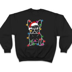 French Bulldog Dog Lights Christmas Matching Family T Shirt - Dream Art Europa