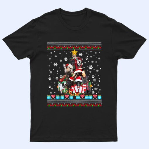 French Bulldogs Dog Christmas Lights  Christmas T Shirt