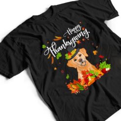 Fun Labrador Thanksgiving Autumn Dog Lover T Shirt - Dream Art Europa