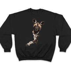 Funny African Wild Dog T Shirt - Dream Art Europa