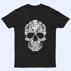 Funny Australian Shepherd Dog Skull Halloween Costume T Shirt