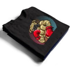 Funny Boxing Dog Wearing Heavyweight Boxing Gloves Bulldog T Shirt - Dream Art Europa