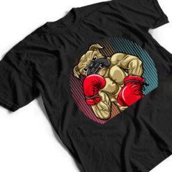 Funny Boxing Dog Wearing Heavyweight Boxing Gloves Bulldog T Shirt - Dream Art Europa