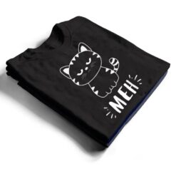 Funny Cat Gift for Cat Lovers Meh Cat T Shirt - Dream Art Europa