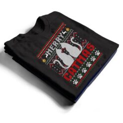 Funny Cat Lover Merry Catmas Christmas T Shirt - Dream Art Europa
