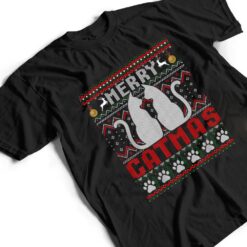 Funny Cat Lover Merry Catmas Christmas T Shirt - Dream Art Europa