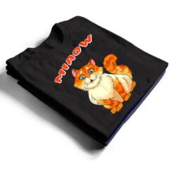 Funny Cat Miaow Cat Lovers T Shirt - Dream Art Europa