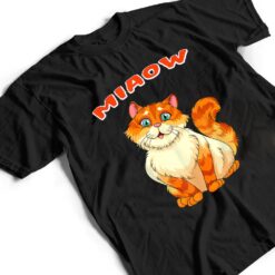 Funny Cat Miaow Cat Lovers T Shirt - Dream Art Europa