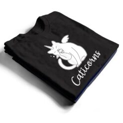 Funny Caticorn Cat Unicorn Meow Kitty Funny Black Cat T Shirt - Dream Art Europa