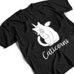 Funny Caticorn Cat Unicorn Meow Kitty Funny Black Cat T Shirt - Dream Art Europa