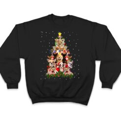 Funny Chihuahua Christmas Tree Xmas For Chihuahua Dogs Lover T Shirt - Dream Art Europa