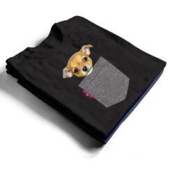 Funny Chihuahua in a Pocket Cute Puppy T Shirt - Dream Art Europa