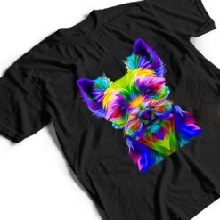 Funny Colorful Pop Art Yorkies Yorkshire Terrier Dog Lover T Shirt - Dream Art Europa