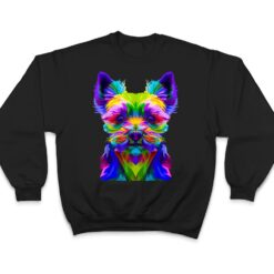 Funny Colorful Pop Art Yorkies Yorkshire Terrier Dog Lover T Shirt - Dream Art Europa