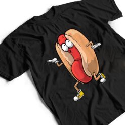 Funny Dancing Hot Dog Design For Kids Boys Girls Hotdog Gag Ver 1 T Shirt - Dream Art Europa