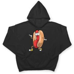 Funny Dancing Hot Dog Design For Kids Boys Girls Hotdog Gag Ver 1 T Shirt - Dream Art Europa