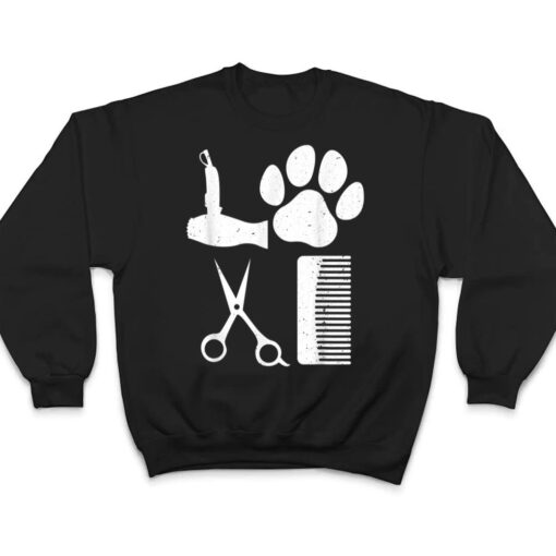 Funny Dog Groomer Design Pet Grooming Lovers T Shirt