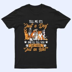 Funny Dog Motif With Dog Saying T Shirt